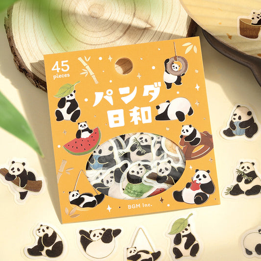 BGM - Flake Stickers - Panda's Day - Everyday Life