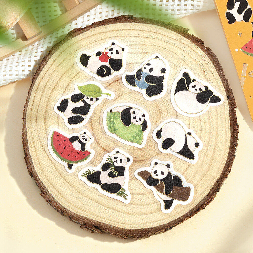 BGM - Flake Stickers - Panda's Day - Everyday Life