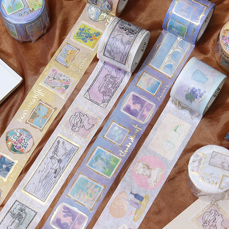 BGM - 30mm Washi Tape - Art Tour - Drawings