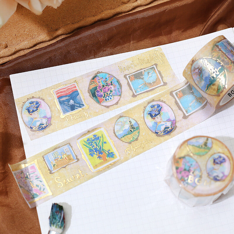 BGM - 30mm Washi Tape - Art Tour - The Romantics