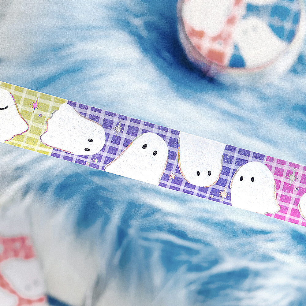 BGM Washi Tape - Colorful Ghosts