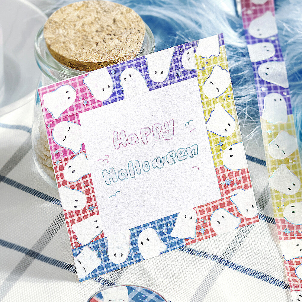 BGM Washi Tape - Colorful Ghosts