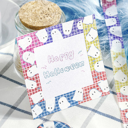 BGM Washi Tape - Colorful Ghosts