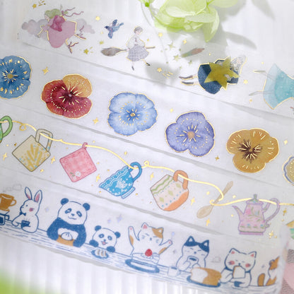 BGM Washi Tape - Life - Tea Time