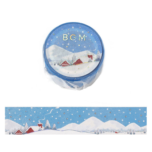 BGM Washi Tape - Dreamscape - Snow Country
