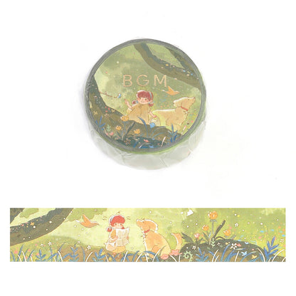 BGM Washi Tape - Fushigina Tabi - Mysterious Journey - To the Forest
