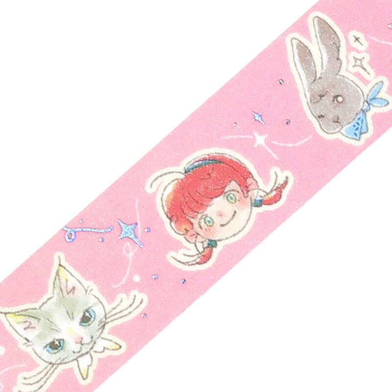 BGM Washi Tape - Fushigina Tabi - Mysterious Journey - Friends