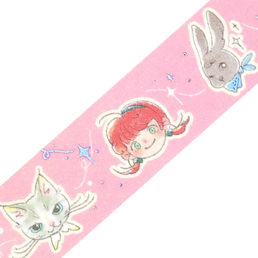 BGM Washi Tape - Fushigina Tabi - Mysterious Journey - Friends