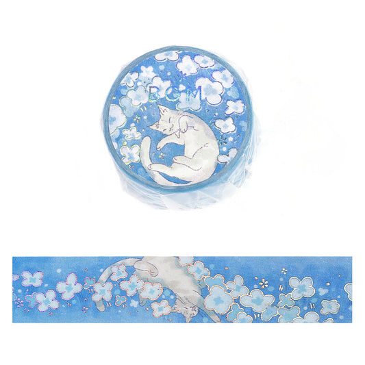 BGM Washi Tape - Fushigina Tabi - Mysterious Journey - Neko Land