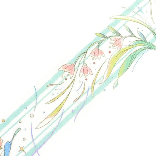 BGM Washi Tape - Fushigina Tabi - Mysterious Journey - The Language of Flowers
