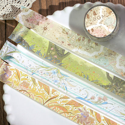 BGM Washi Tape - Fushigina Tabi - Mysterious Journey - To the Forest