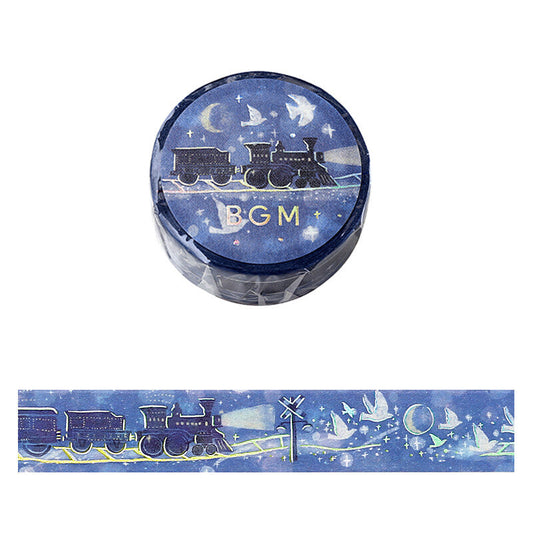 BGM Washi Tape - Galaxy Train