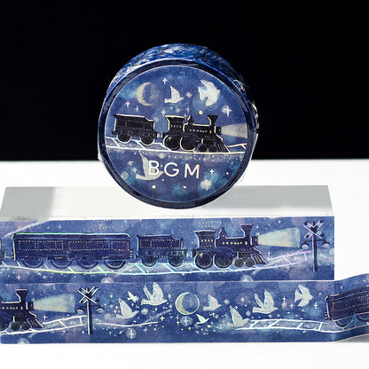 BGM Washi Tape - Galaxy Train