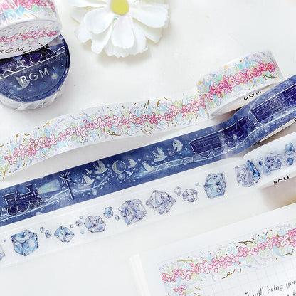 BGM Washi Tape - Galaxy Train