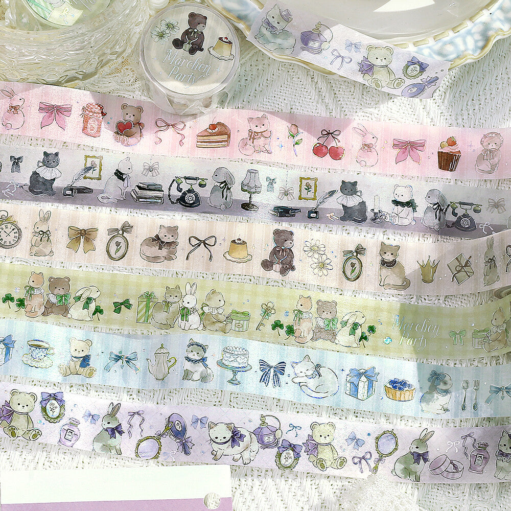 BGM Washi Tape - Marchen (Fairy Tale) Party - Tea Time
