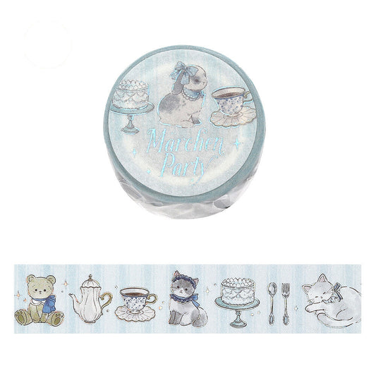 BGM Washi Tape - Marchen (Fairy Tale) Party - Tea Time
