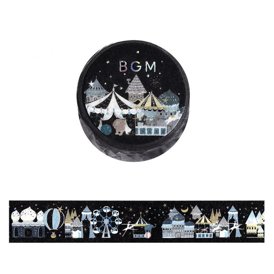 BGM Washi Tape - Midnight Amusement Park