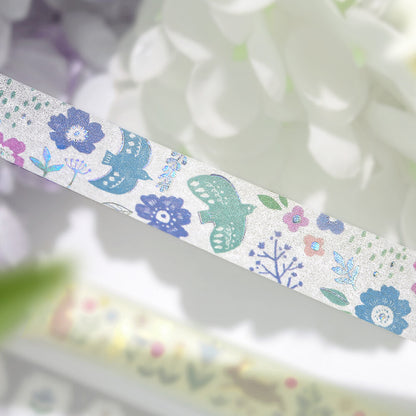BGM Washi Tape - Nordic Forest - Bird Song