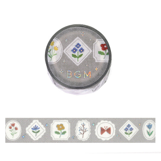 BGM Washi Tape - Nordic Forest - Flower Frame