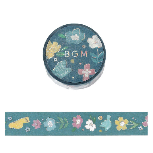 BGM Washi Tape - Nordic Forest - Melody of Flowers