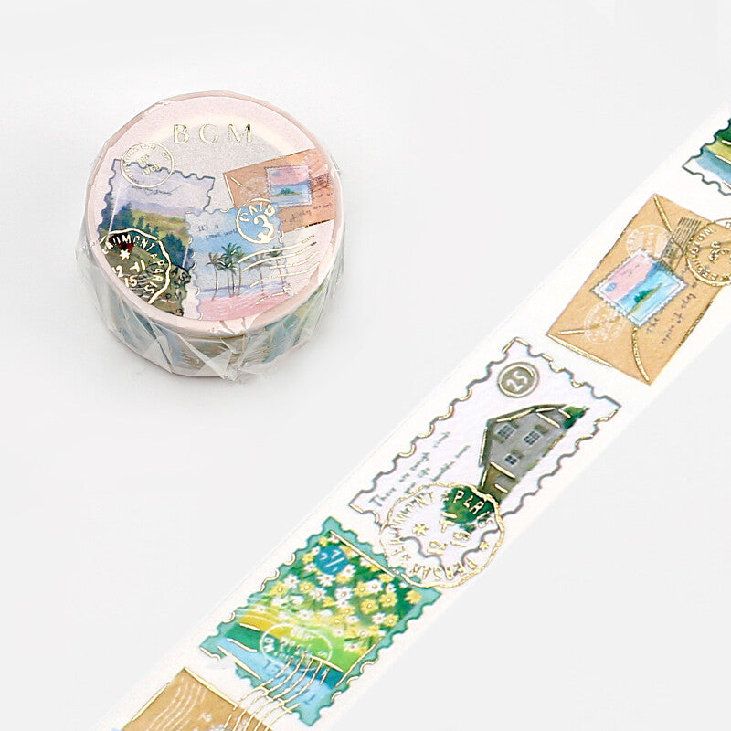BGM Washi Tape - Post Office - Scenery