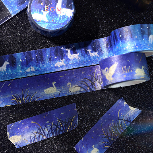 BGM Washi Tape - Life - Glowing Forest