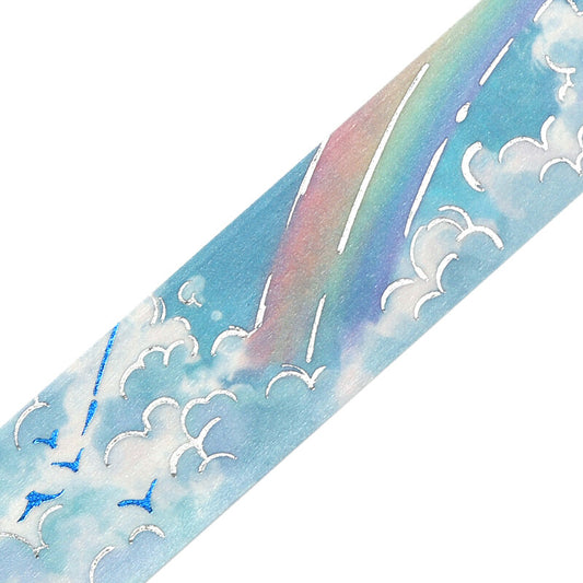 BGM Washi Tape - Illustrated Sky - Serene Rainbow