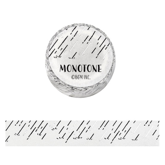 BGM Washi Tape - Monotone Series - Rain