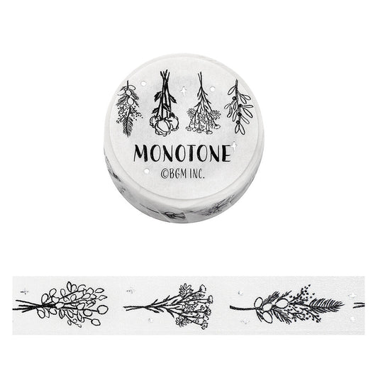 BGM Washi Tape - Monotone Series - Swag