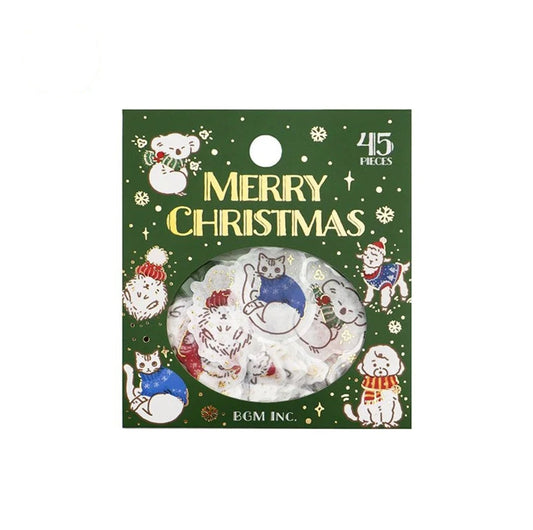 BGM Flake Stickers - Christmas Limited - Christmas Knit
