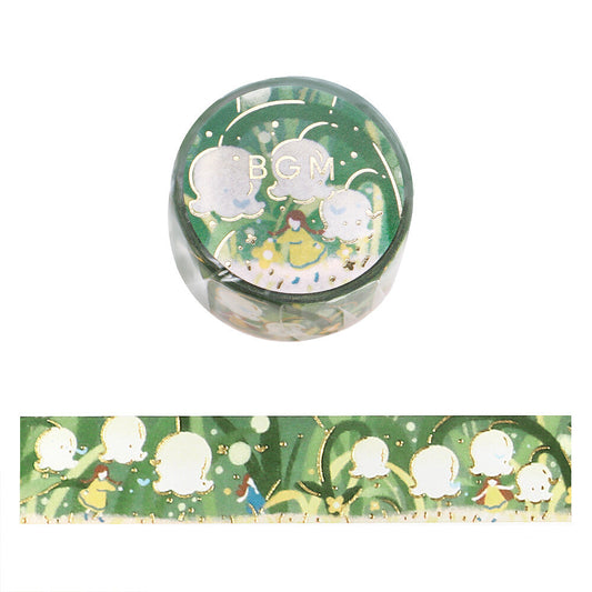 BGM Washi Tape - Flower Story - Flower Lights