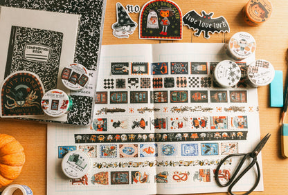 Book Moth Press - Washi Tape - Swans In The Night