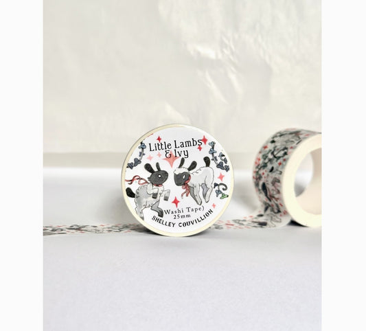 Book Moth Press - Washi Tape - Little Lambs & Ivy