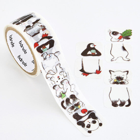 Bande Washi Tape Sticker Roll - Shirokuro Sando – Ink & Starstuff