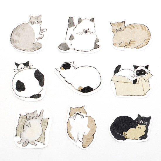 Bande Washi Tape Sticker Roll - Writable - Yuru Neko Memo – Ink & Starstuff