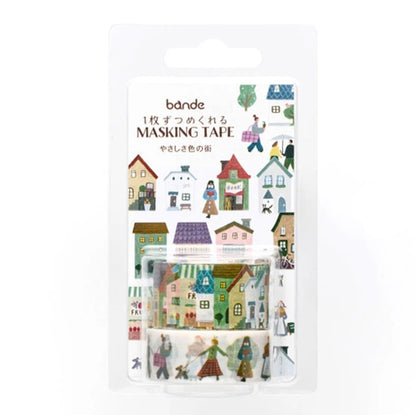 Bande Washi Tape Sticker Roll - Yasashisa Town