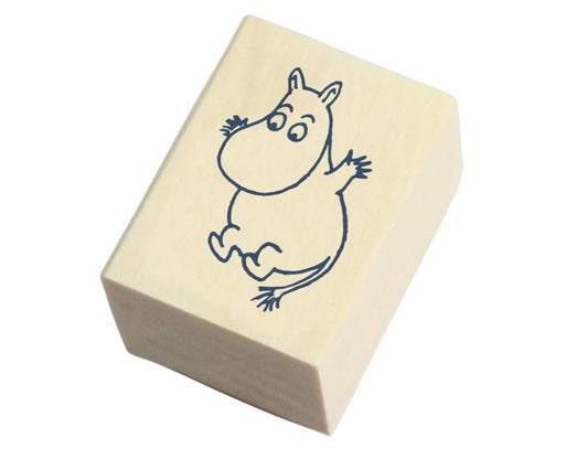 Beverly - Rubber Stamp - Moomin - Jumping Moomin