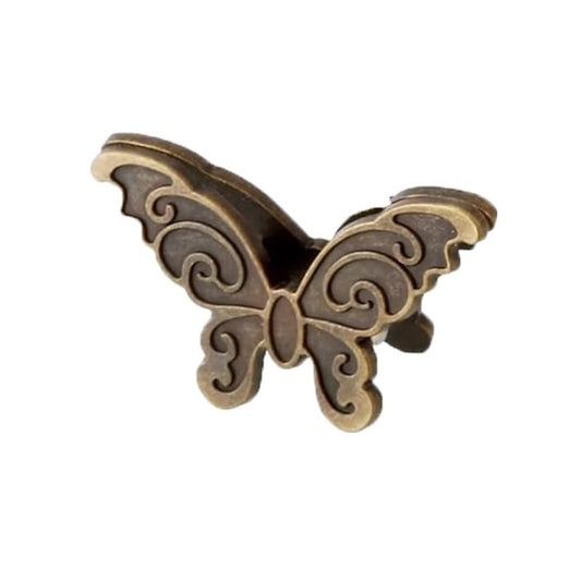 Antique Brass Butterfly Journal Clip