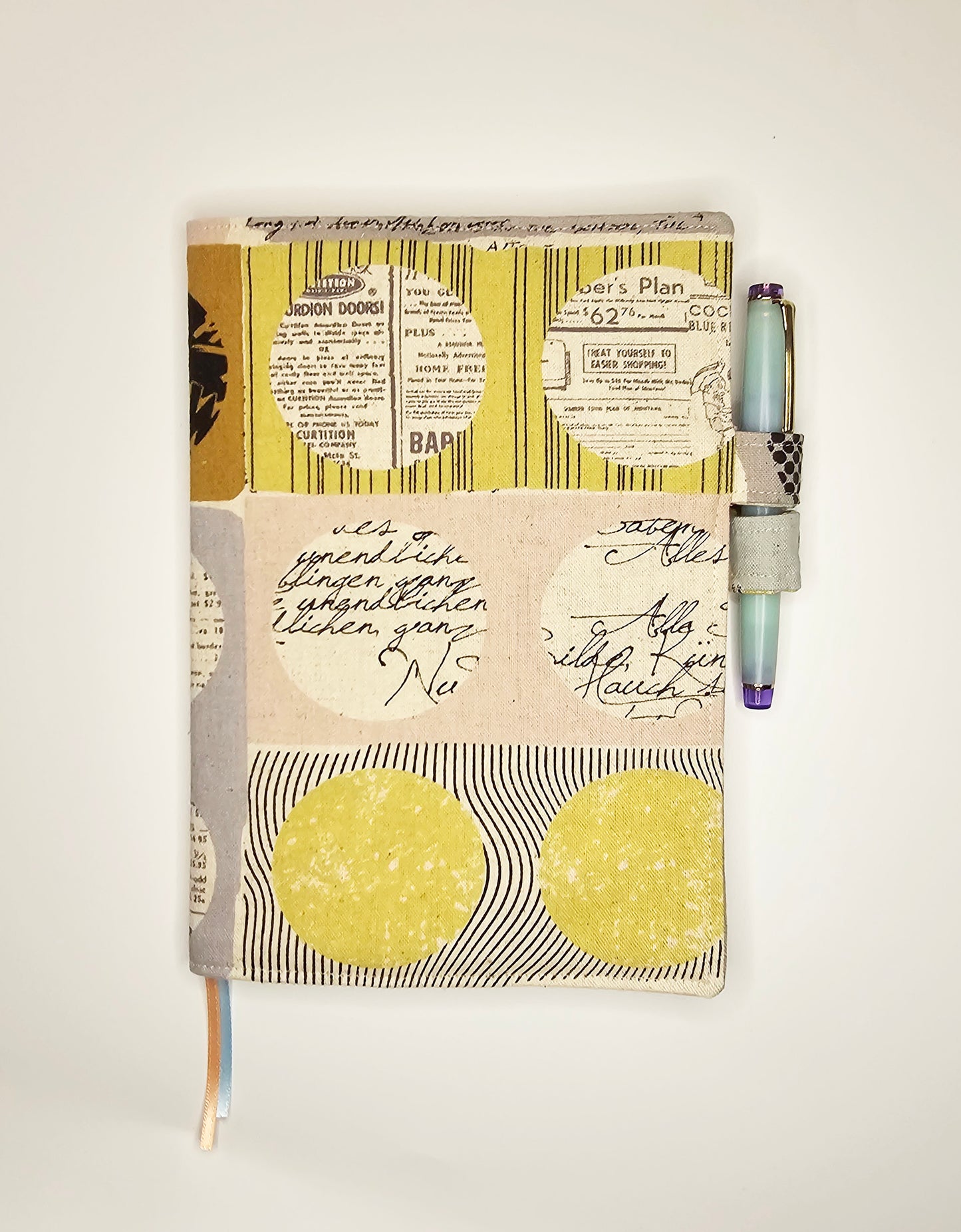 Handmade Cover for A5 Notebooks - Daydream