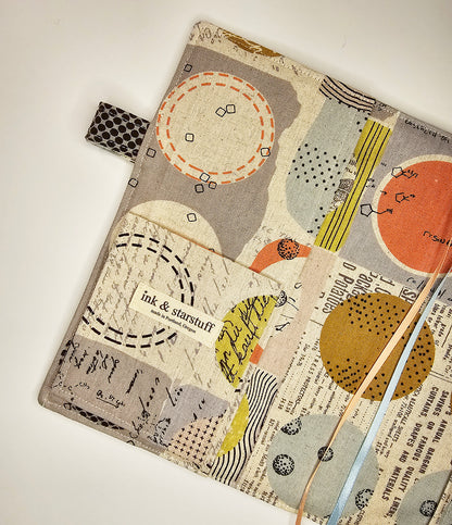 Handmade Cover for A5 Notebooks - Daydream