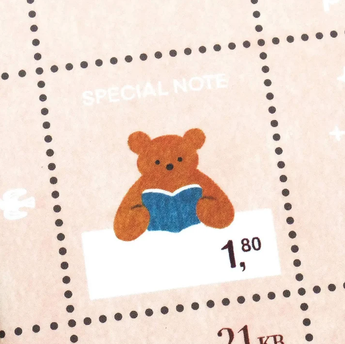 Cozyca - A6 Stamp Notebook - Mariko Fukuoka - Tiny Note