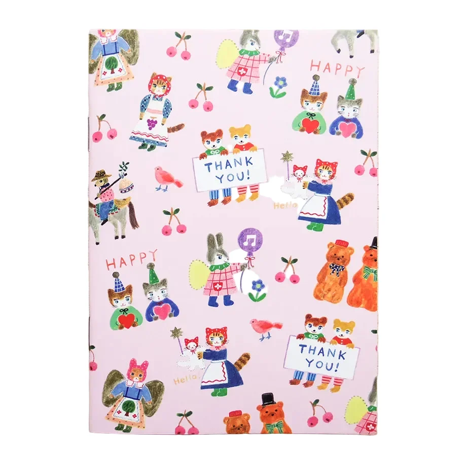 Cozyca - A6 Stamp Notebook - Aiko Fukawa - Collect your Joy