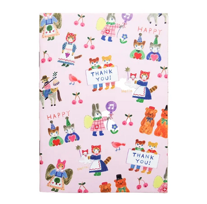 Cozyca - A6 Stamp Notebook - Aiko Fukawa - Collect your Joy