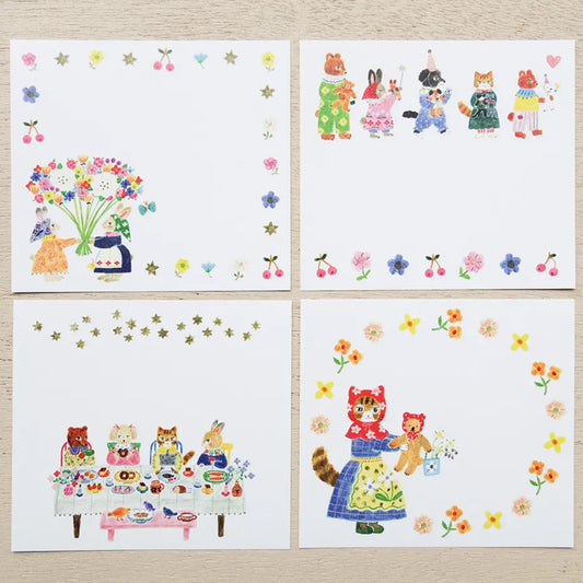 Cozyca  - Aiko Fukawa - Little Fluffy Friends Memo Pad
