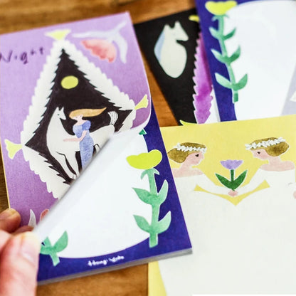 Cozyca Yuka Hiiragi Notepad - Night