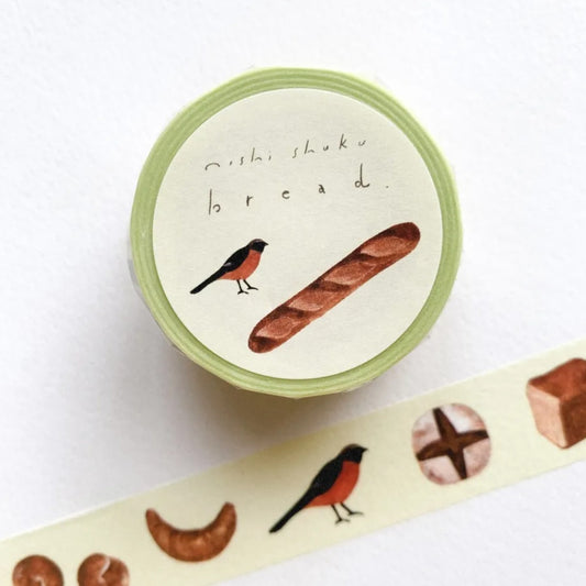 Cozyca Washi Tape - Nishi Shuku - Bread