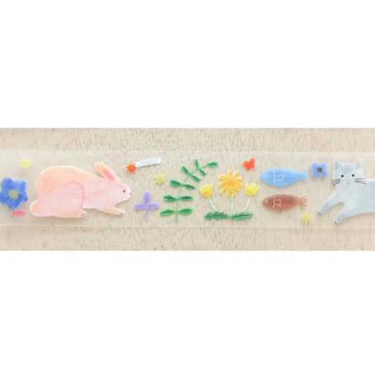 Cozyca Clear Tape - Aiko Fukawa - Happy Garden