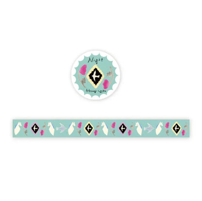 Cozyca Washi Tape - Yuka Hiiragi - Night