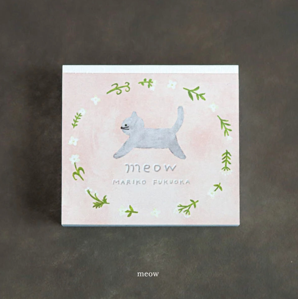 Cozyca Note Pad - Meow