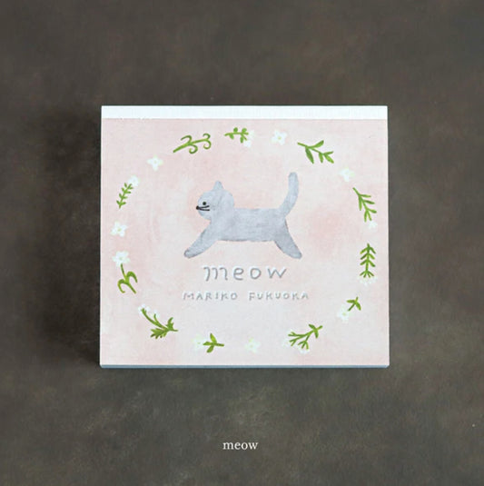 Cozyca Note Pad - Meow